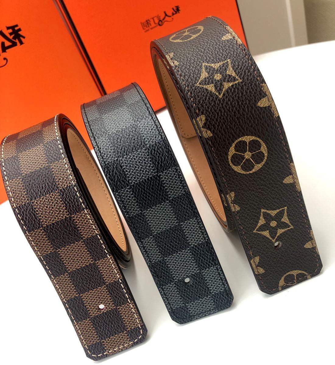 2020lvxvx新款皮带皮不带头男士腰带时尚403835腰带