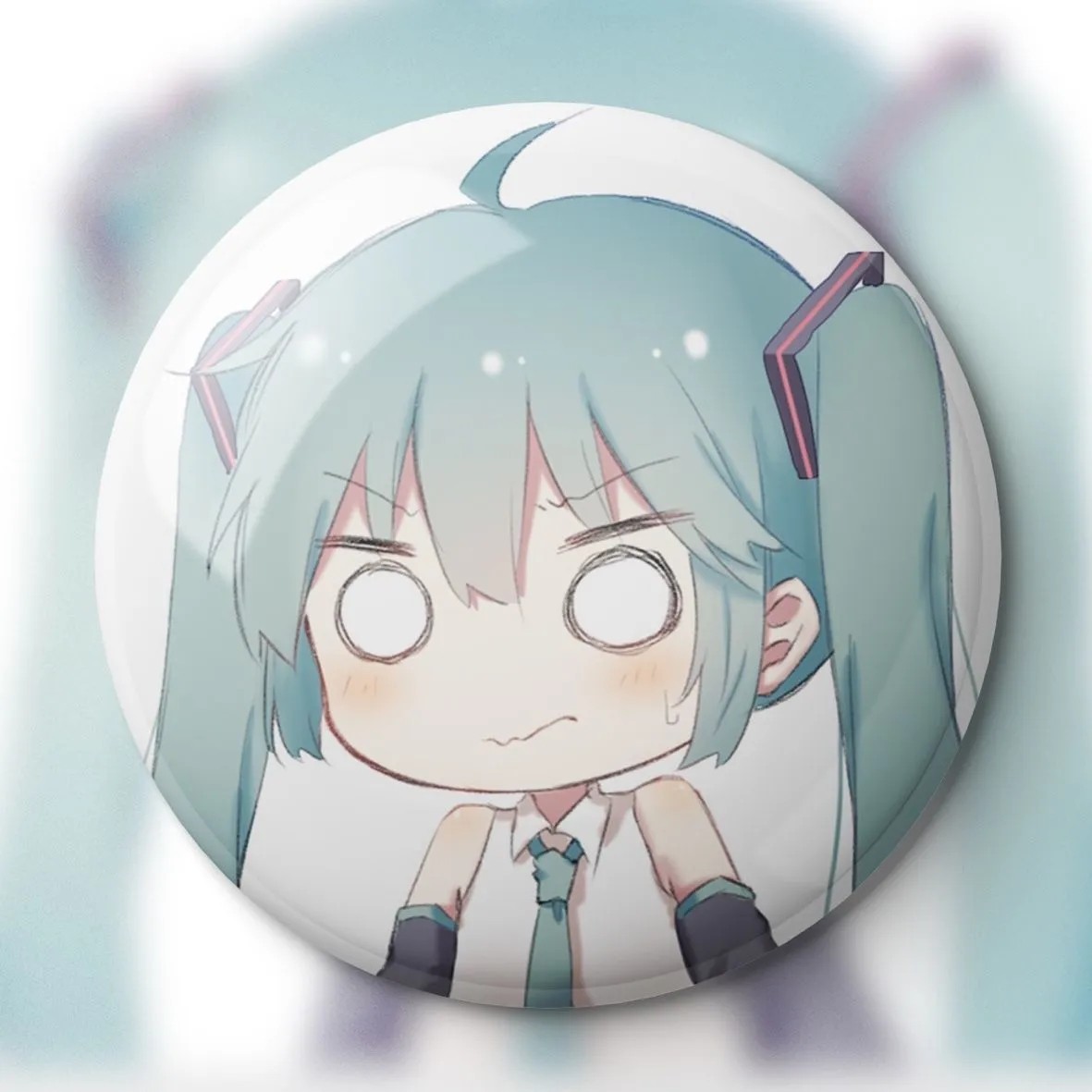 动漫初音吧唧hatsunemiku初音未来赛车车音徽章胸章动漫挂件