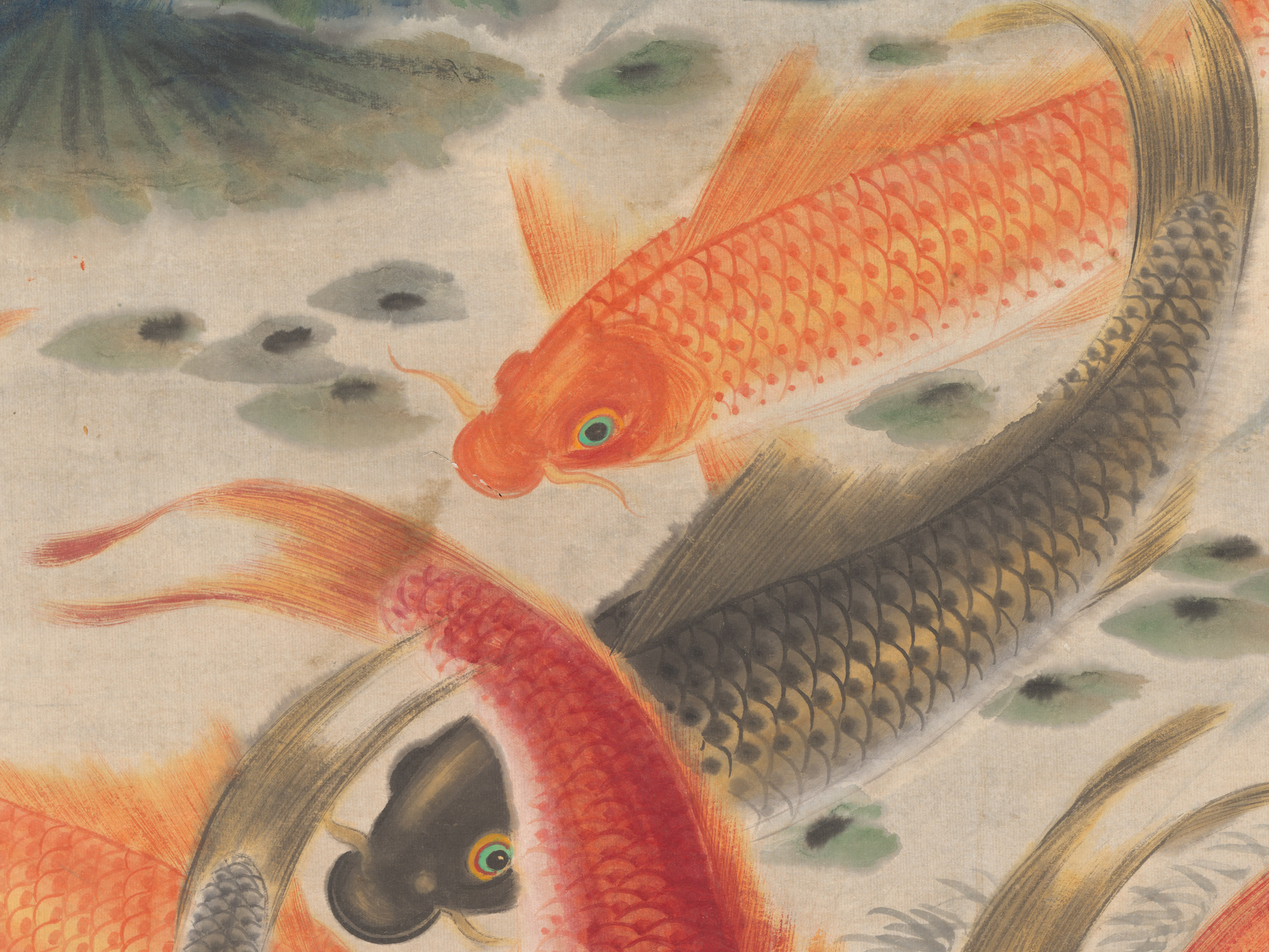 近代高清微喷纸本清微客厅挂画吴青霞玄关装饰画国画国画
