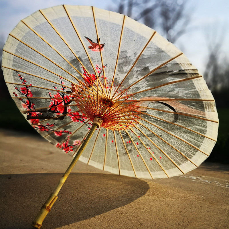 汉服雨伞国风古风油纸纸伞遮雨遮阳唐风宋手绘工艺伞