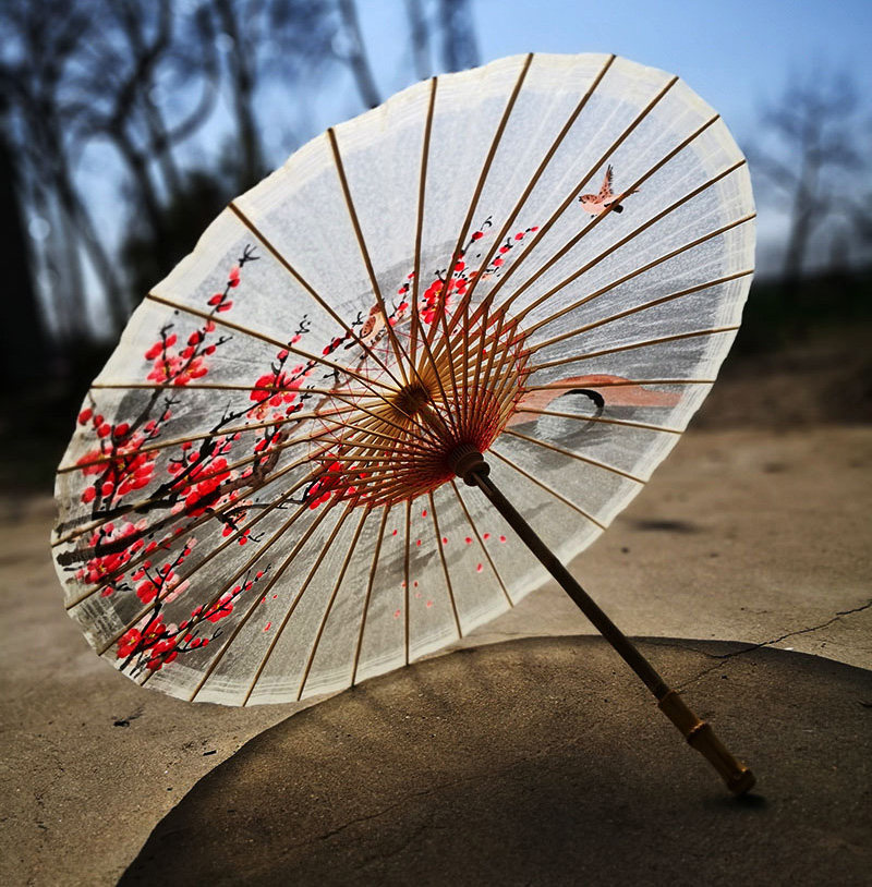 汉服雨伞国风古风油纸纸伞遮雨遮阳唐风宋手绘工艺伞