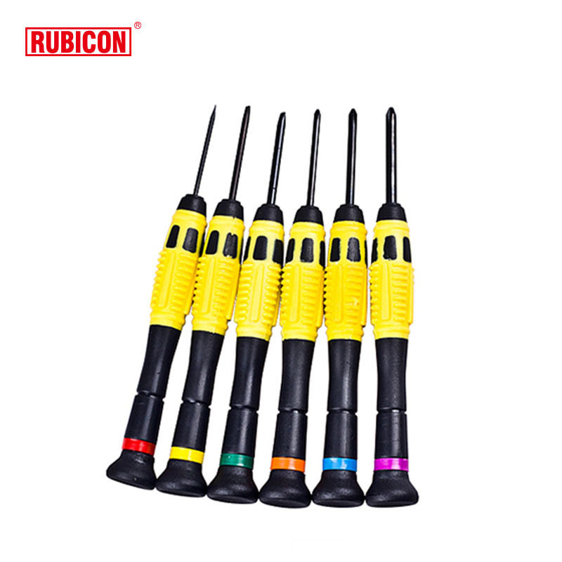rubicon罗宾汉6件精密螺丝刀res-102钟表螺丝通用汽修组套