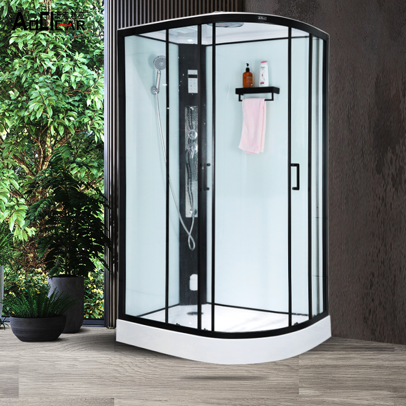 沐浴澳克利亚整体淋浴房一体式家用封闭式玻璃洗澡间隔断整体淋浴房