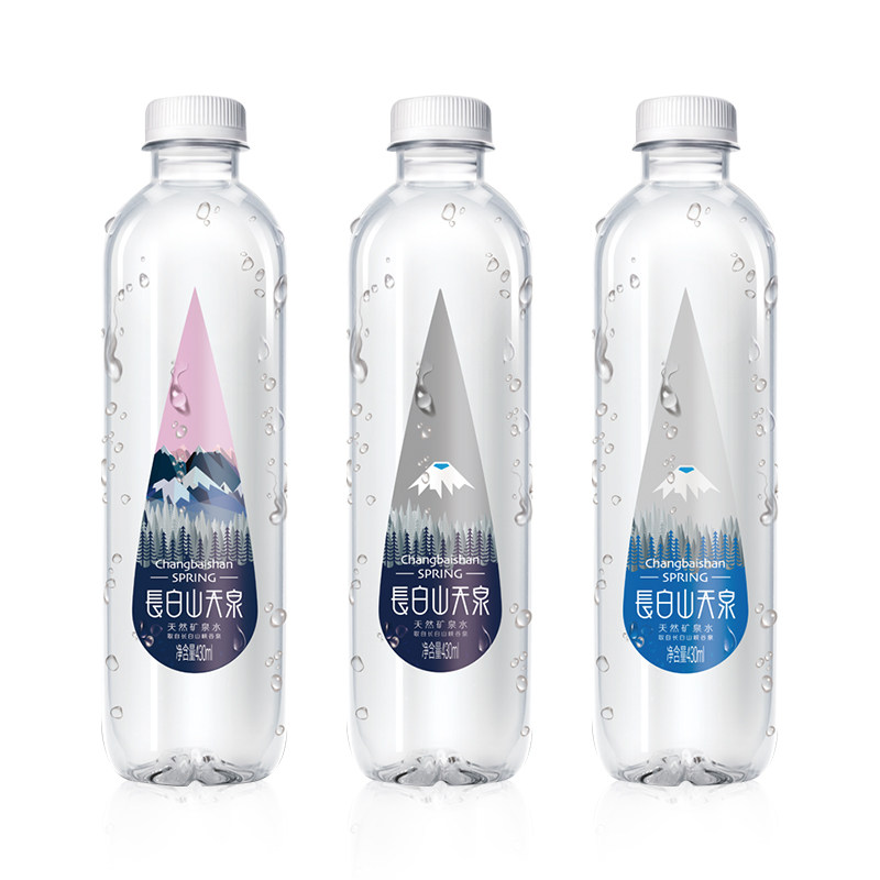中石化出品长白山天泉天然矿泉水430ml整箱官方加油服务