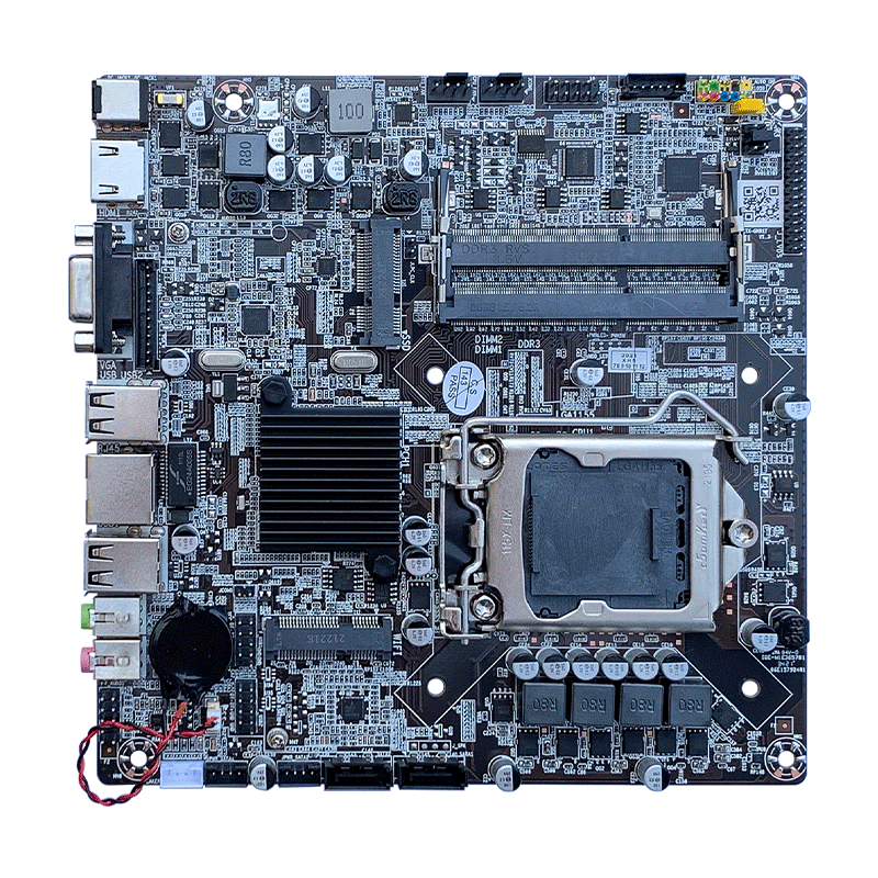 精粤h61itx一体机电脑电脑迷迷你主机1155针台式机主板
