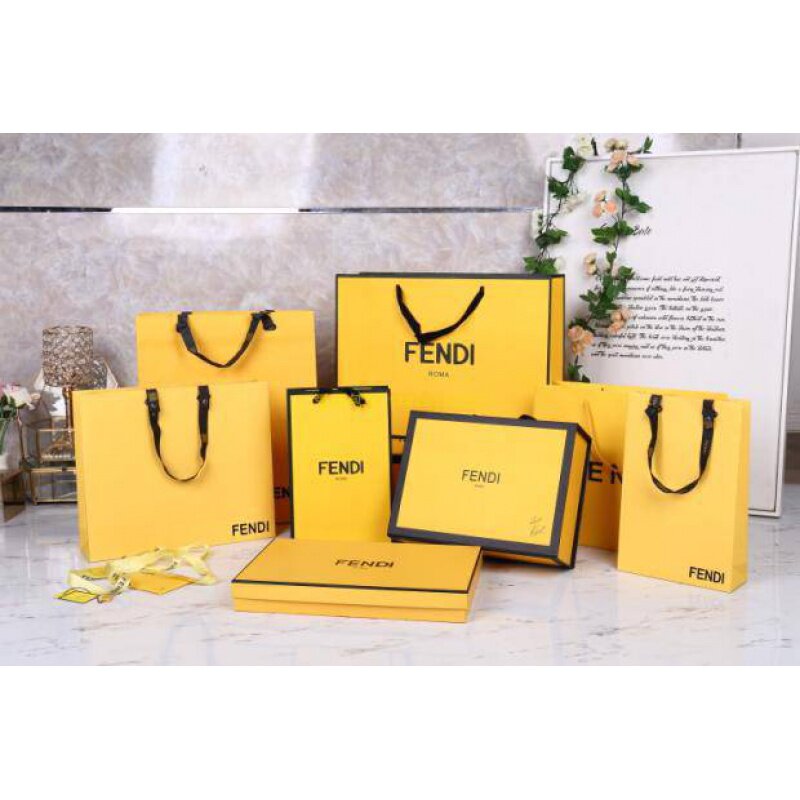 礼品芬迪fendi衣服围巾包装盒手提布袋礼品盒