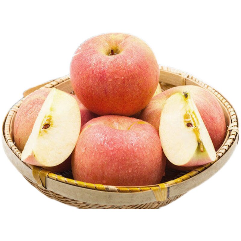 水果七号陕西咸阳礼泉新鲜红富士苹果10斤孕妇苹果
