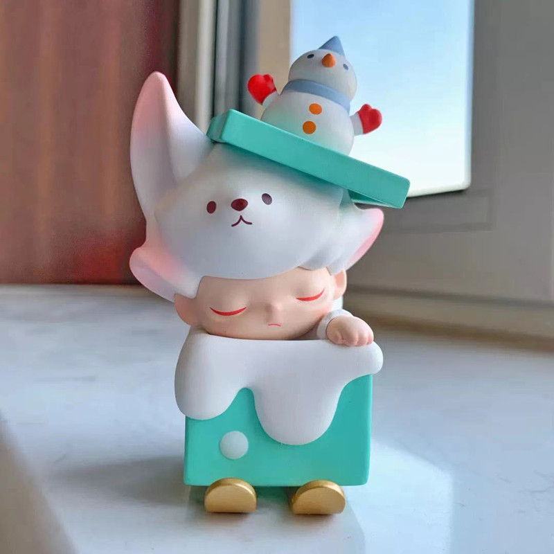 泡泡玛特dimoo2020圣诞系列潮玩手办摆件女孩礼物盲盒潮玩盲盒