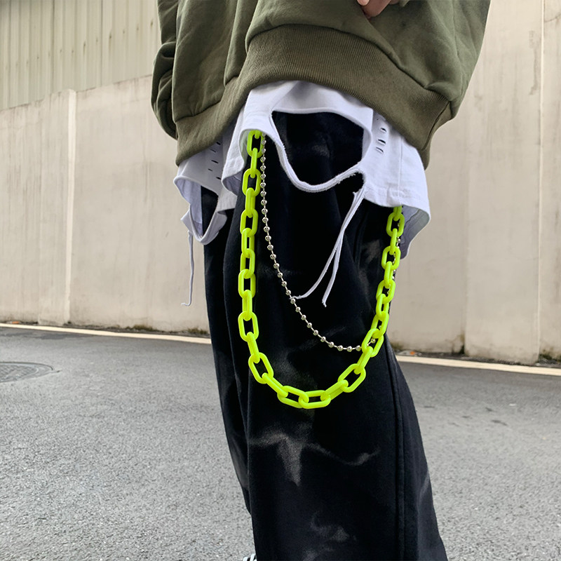 gbqs高街嘻哈潮牌ins风裤链挂饰好评好店