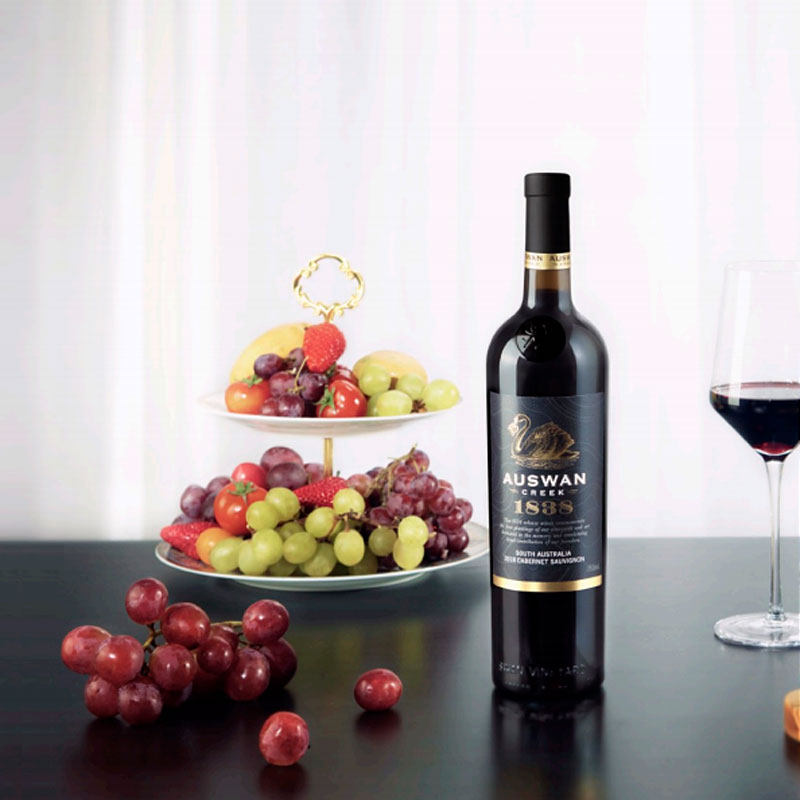 天鹅1838赤霞750ml红葡萄酒澳洲原瓶进口葡萄酒