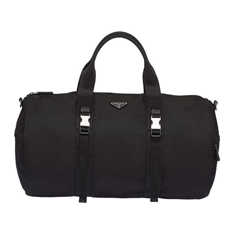 prada普拉达男包三角徽标行李袋手提包斜挎包单肩包运动包