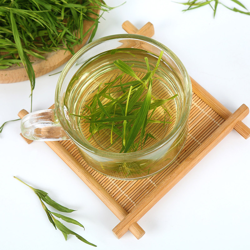 竹叶崂山石竹茶淡茶叶特级野生新鲜嫩芽罐装代用