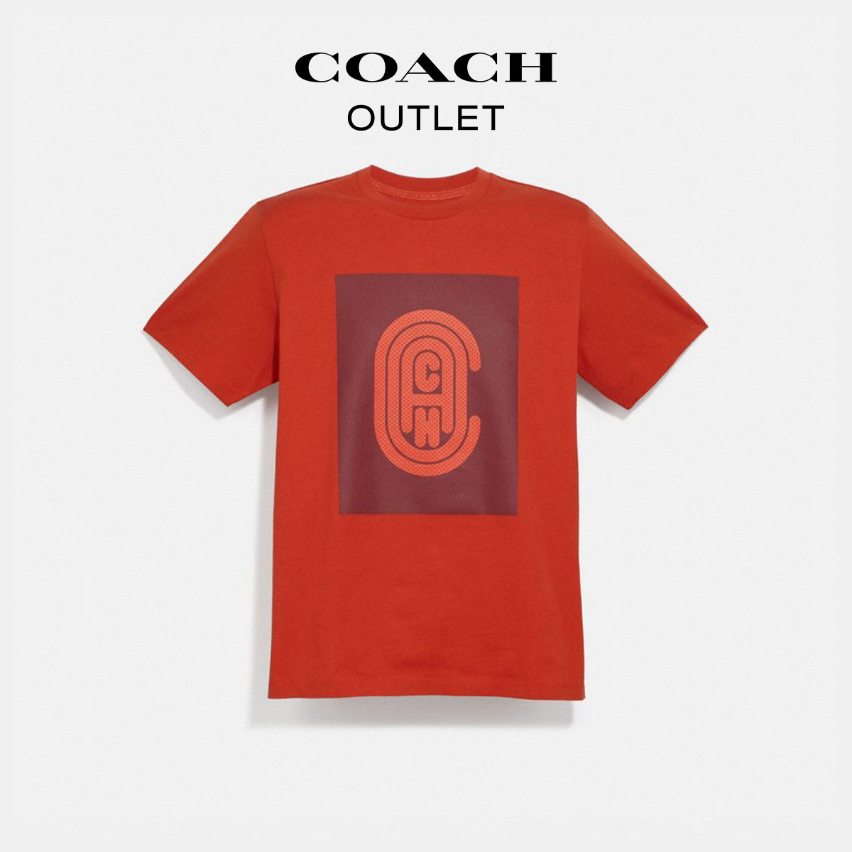 新年礼物coach蔻驰奥莱男士coacht恤