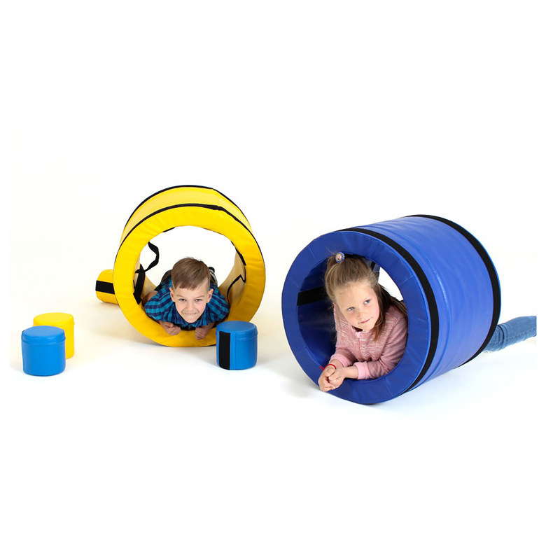 欧标钻爬智能器材训练器训练桶感早教彩虹儿童软体组合器材