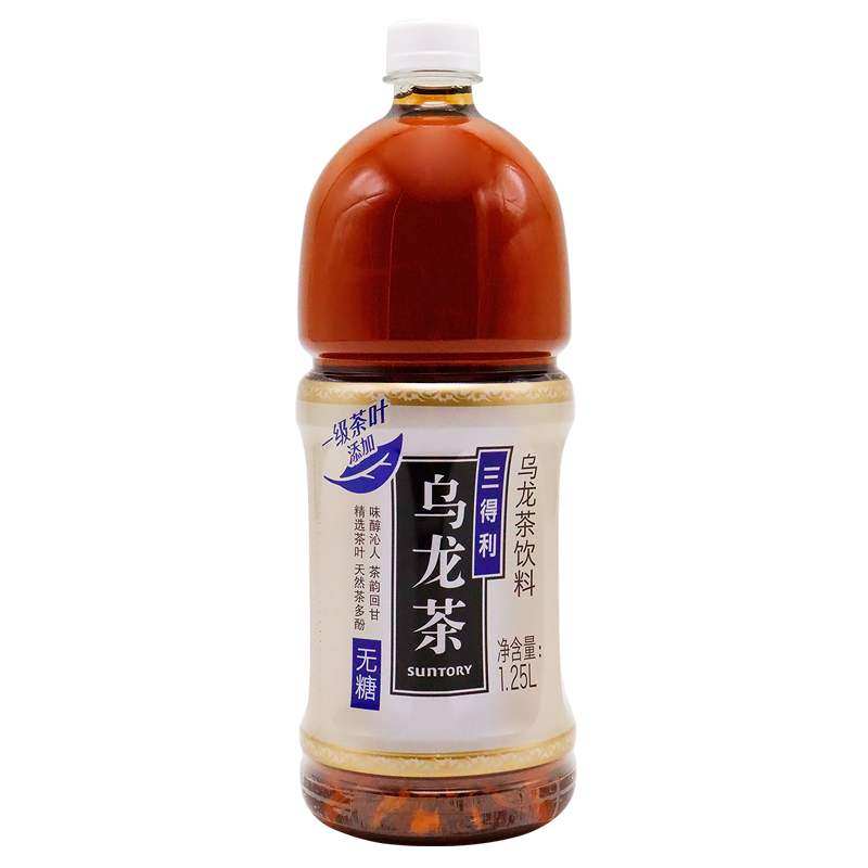 乌龙茶瓶装茶饮料1.25l12瓶整箱调味茶饮料