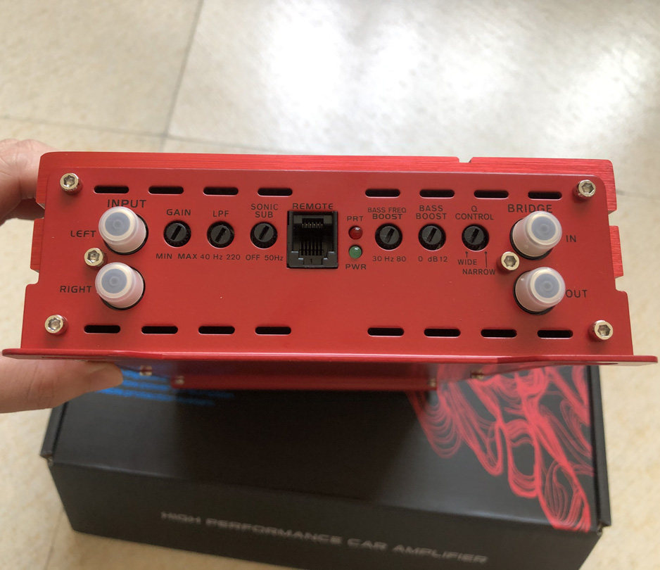 柔剑df31a单路数字大功率超重低音无源低音炮功放汽车功放