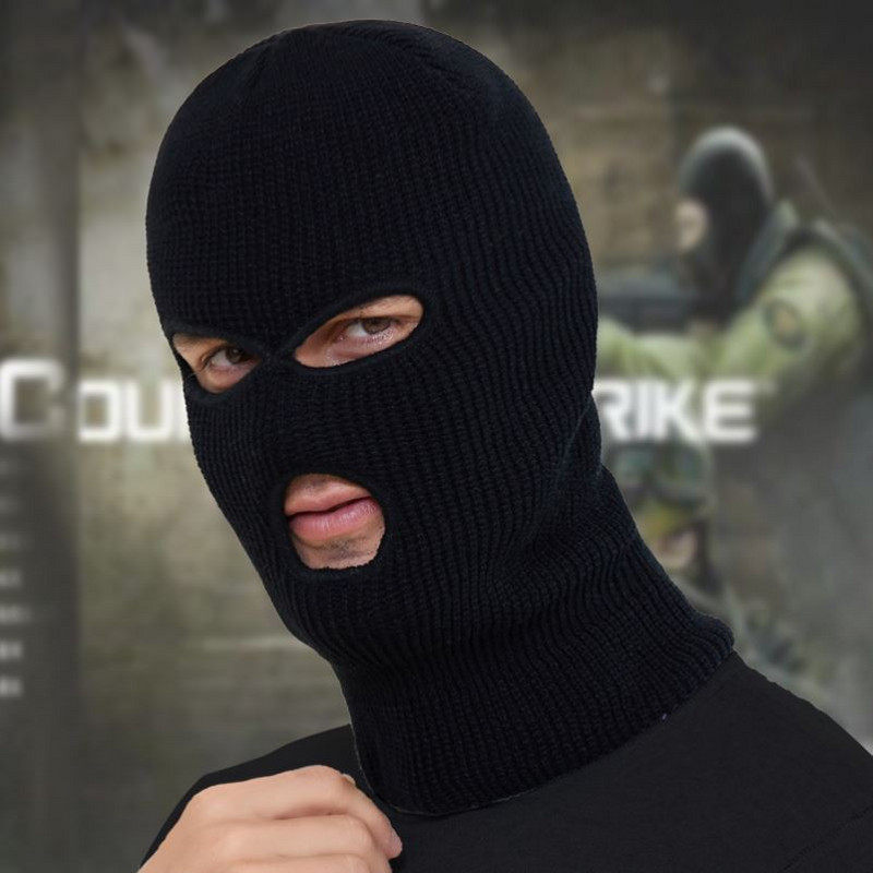 悍匪劫匪头套恐怖分子冬季防寒挡风反恐精英帽子帽子