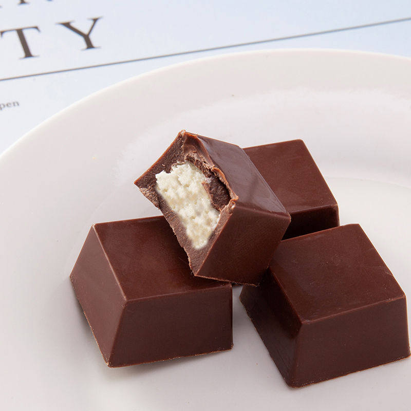 巧克力一口滋味夹心巧克力白喜糖糖果2001500g巧克力制品