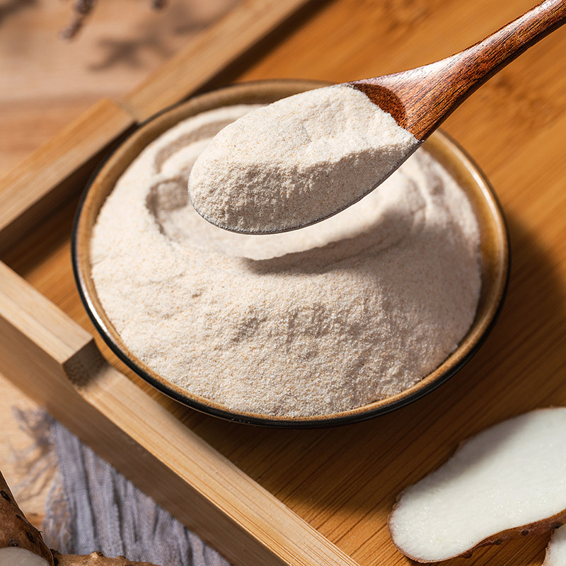 正宗垆土铁棍山药粉官方旗舰店张宝堂山药冲饮早代餐养胃山药及其制品