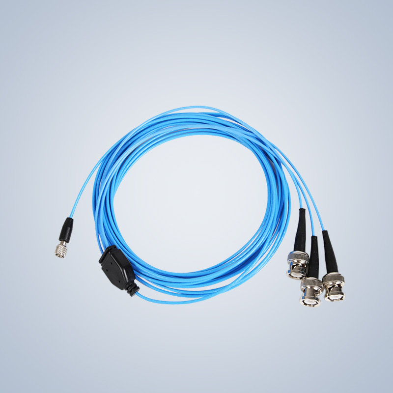 加速度传感器测试电缆线束4-28unfbnc四芯pcb三轴通用电缆