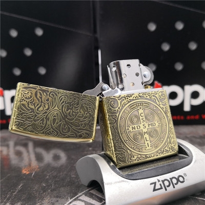 正品打火机zippo正版煤油机纯铜蚀刻康斯坦丁恶灵挽歌zippo
