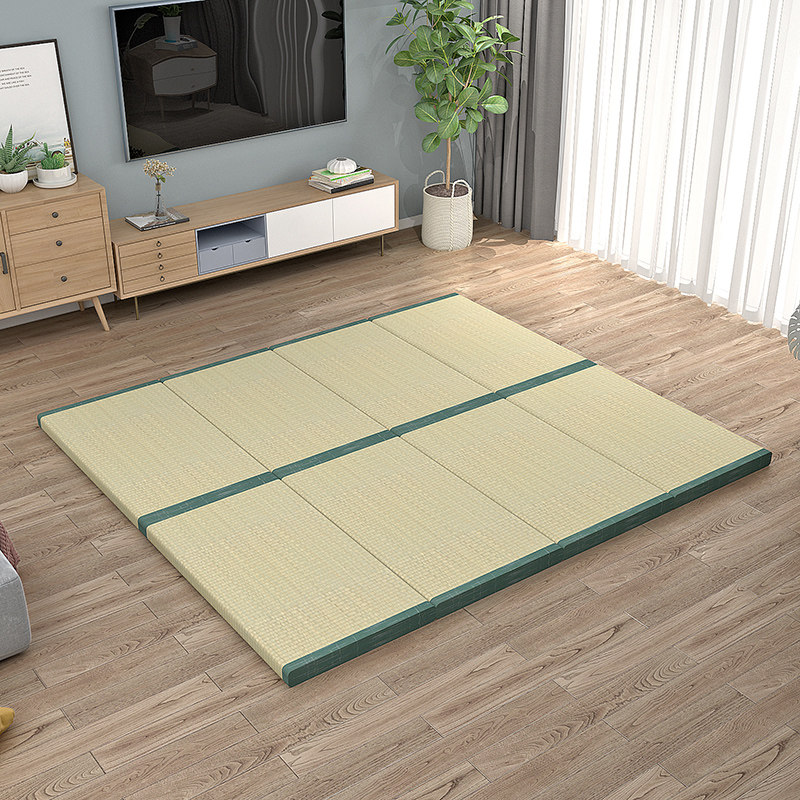 垫子定制日式榻榻米地垫天然蔺草草地铺垫儿童榻榻米垫