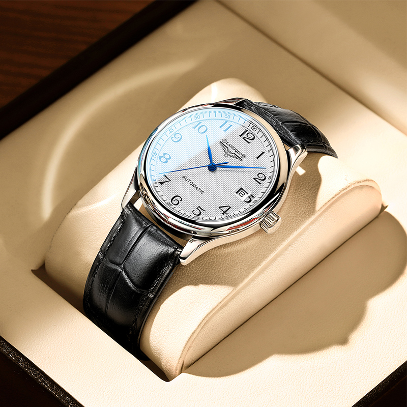 新古浪琴海联名男士手表瑞士风格2022新款飞全自动机械表正品男表