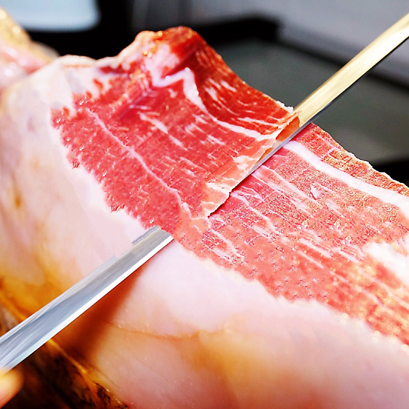 顺丰西班牙火腿伊比利亚黑猪切片即食生80g带装进口火腿