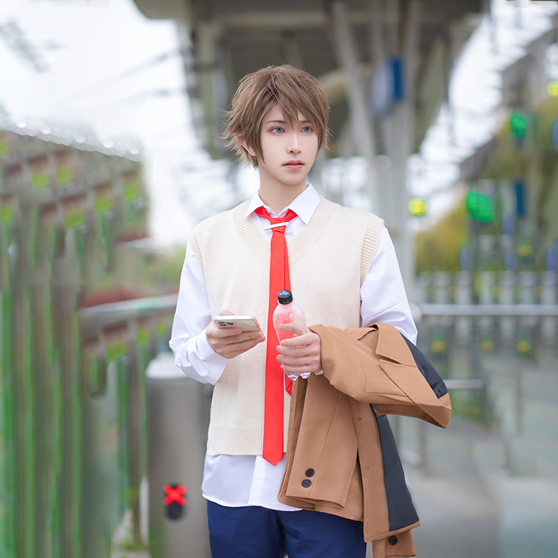 青春猪头少年梓川咲太cos不会梦到女郎樱岛cosplay男装