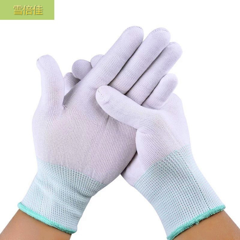 小号纱布通用家务耐磨生活手套劳保白色超薄防护手套