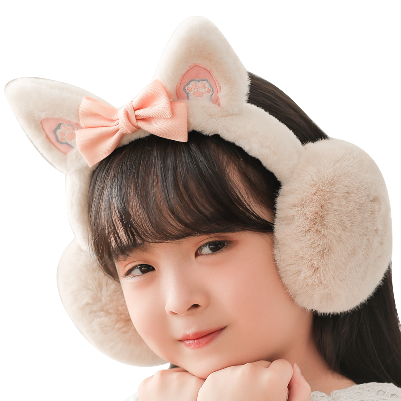 儿童耳罩冬季保暖耳套女童可爱宝宝护耳朵罩(热品库)