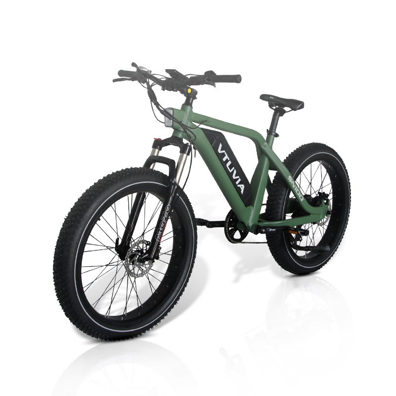 出口沙滩雪地助力自行车胖胎宽轮锂电池越野26寸电动自行车