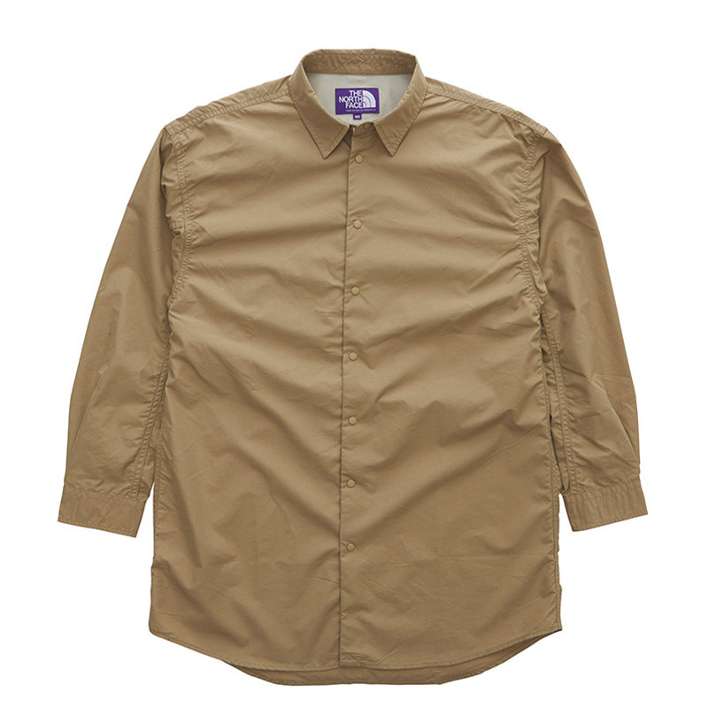 楽天thenorthface北面紫标纯色时尚休闲长袖衬衫衬衫