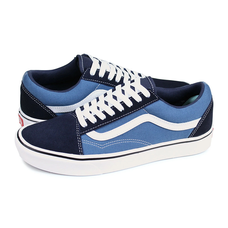 vans范斯运动鞋帆布布鞋板鞋comfycush海军蓝日日本帆布鞋