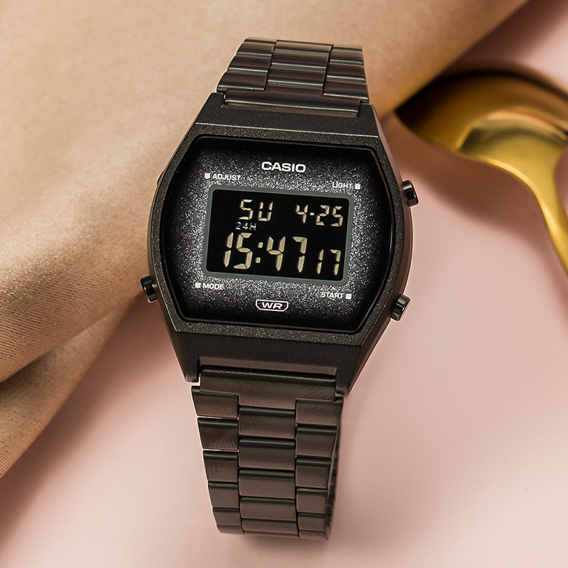 卡西欧casio复古小方时尚中性手表b640wbg-1bb650wb-1b日韩腕表