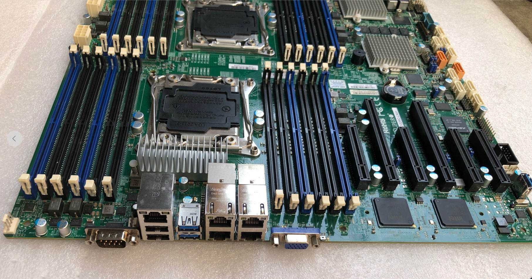 超微x10drc-ln4 主板支持e5v3v4ddr4板载阵列主板