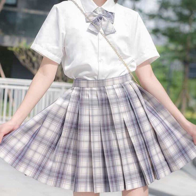 浪漫不死jk制服套装少女心事格子裙日学生学生校服