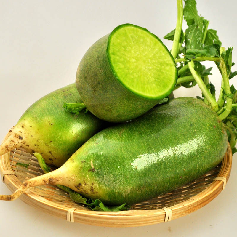 萝卜水果生吃新鲜甜脆绿皮青皮现拔潍坊5斤萝卜