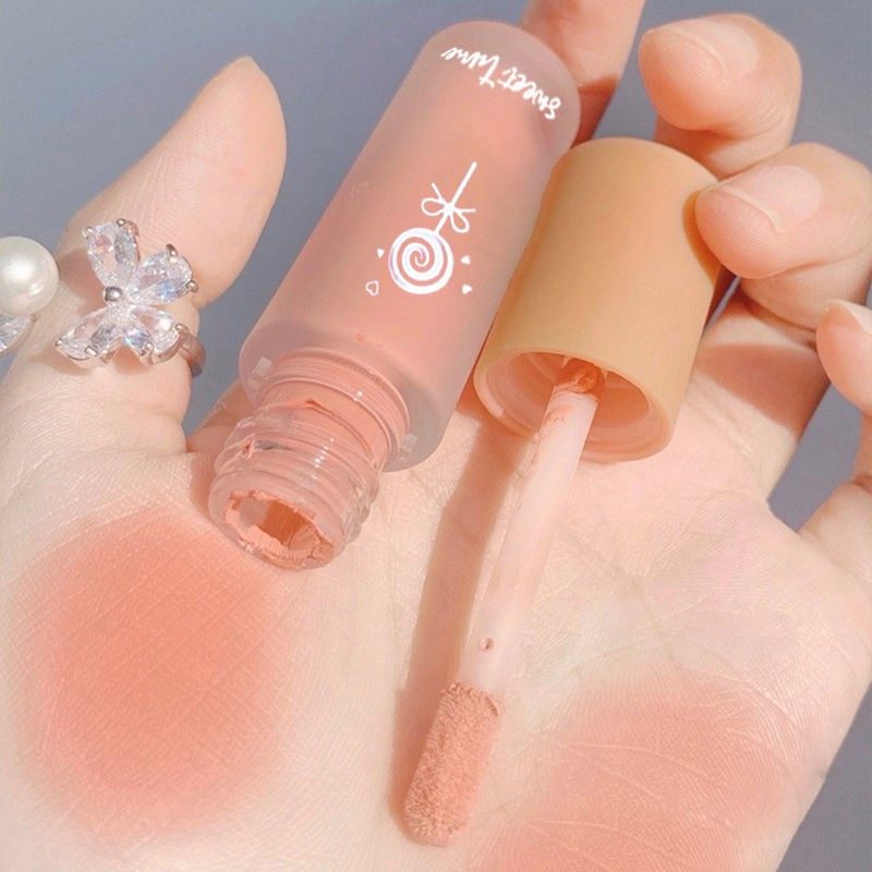 新品faiccia霏汐液体腮红樱粉奶霜哑光丝绒修容腮红