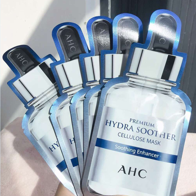 韩国专柜ahcpremiumhydrasoother三代b5玻尿酸面膜5片保湿补水