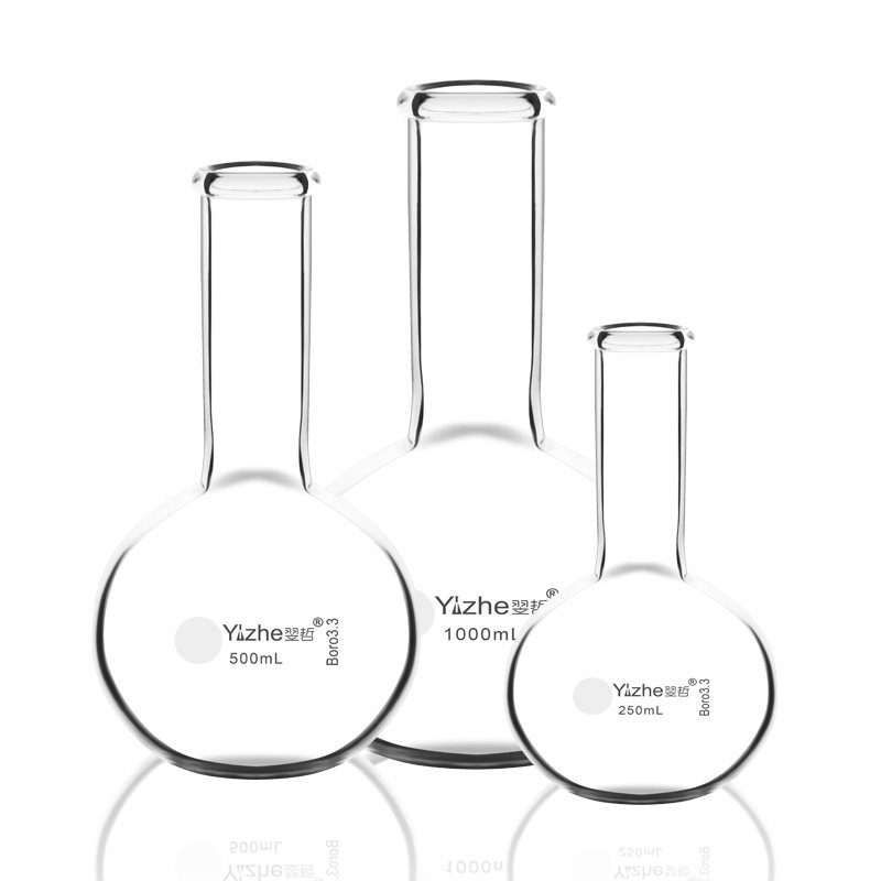 烧瓶常规2000ml仪器器材化学实验玻璃耐高温耐热高硼硅其它