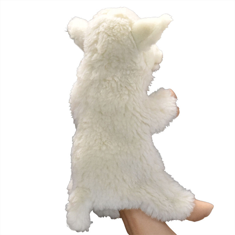 hansa可爱小羊毛绒玩具手偶宝宝陪伴安抚玩偶儿童生日礼物公仔