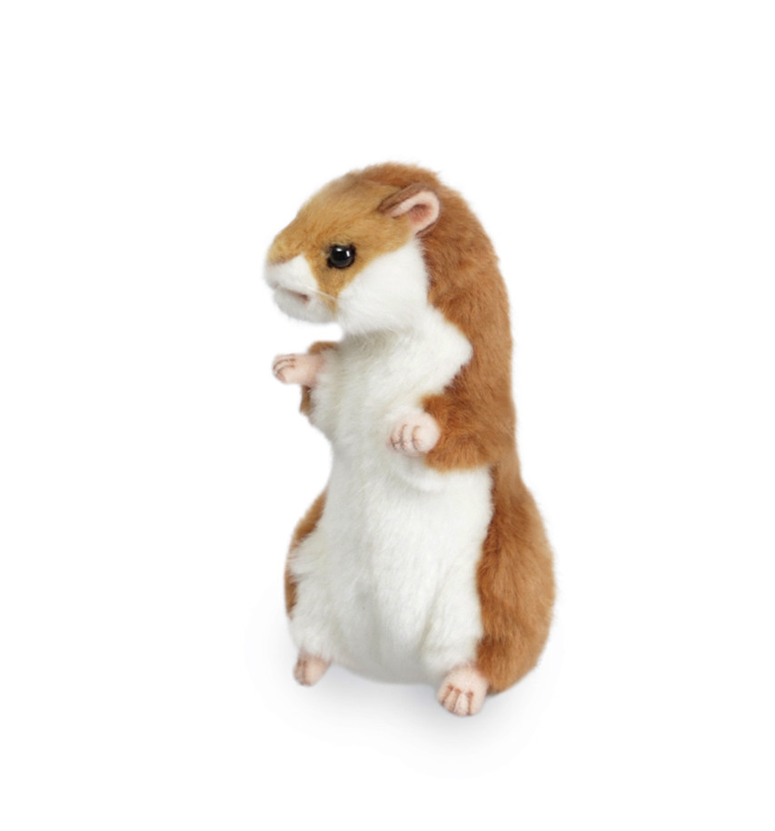 hansa仓鼠毛绒玩具玩偶儿童陪伴生日礼物生肖礼品毛绒布艺类玩具