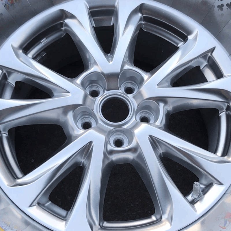 喷漆汽车轮毂修复金属翻新不锈不锈钢钢圈镀铬金属漆