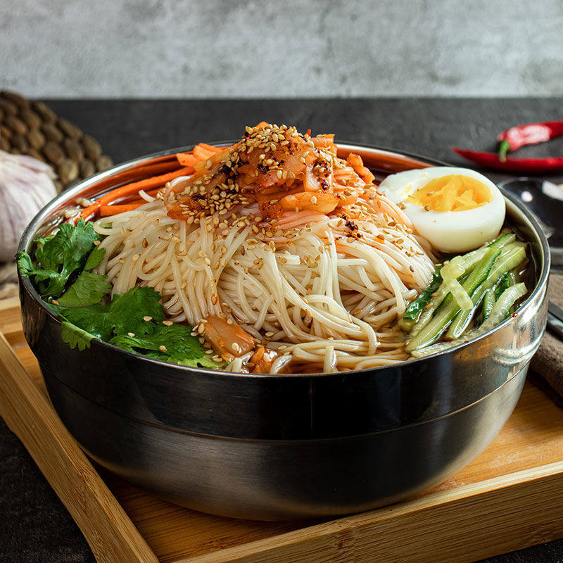 冷面朝鲜正宗东北北大荞麦韩式面食商用冷面