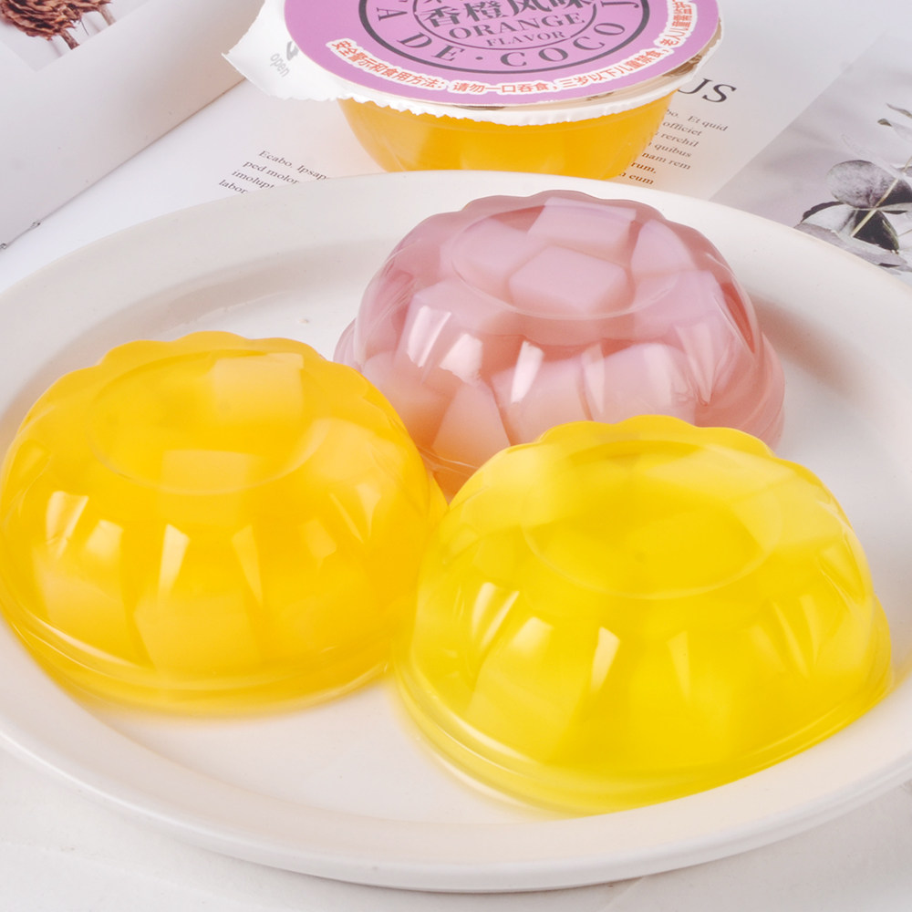 樱木果冻办公室果味杯水弹大布丁椰纤加量添加果冻