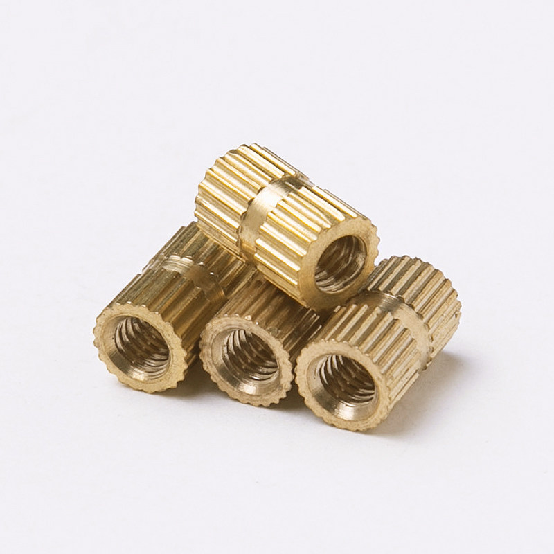 螺母铜滚m6注塑m5铜花母铜镶件m4预埋螺母