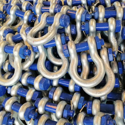 巨力索具级卸tbwtbx高强度弓型马蹄形125t5t7t15t卸扣