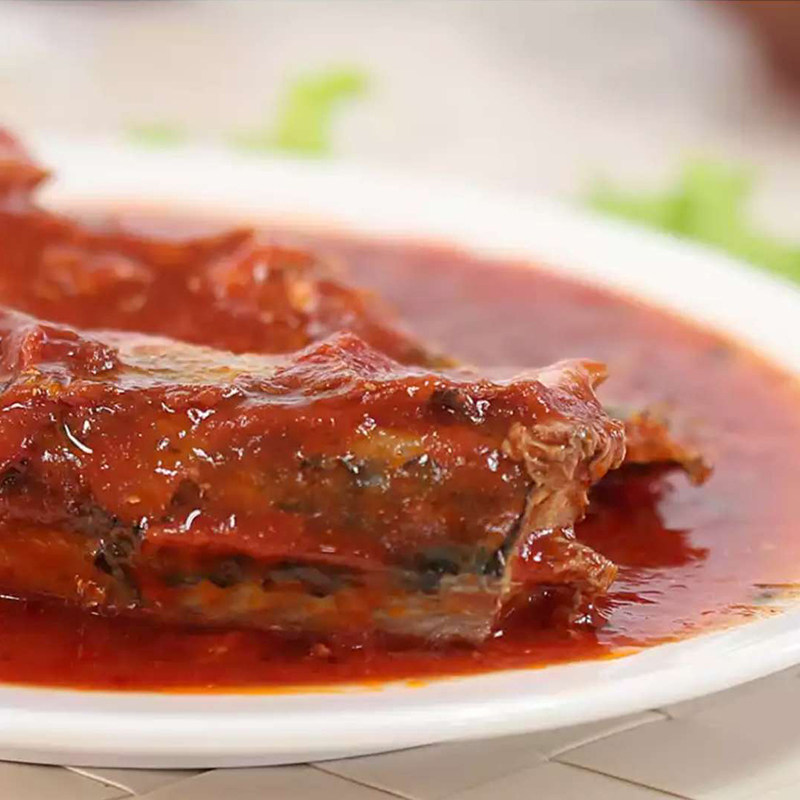 红塔茄汁鲭鱼罐头熟食深海鱼即食下饭番茄鱼海鲜鱼肉罐头400gx6罐