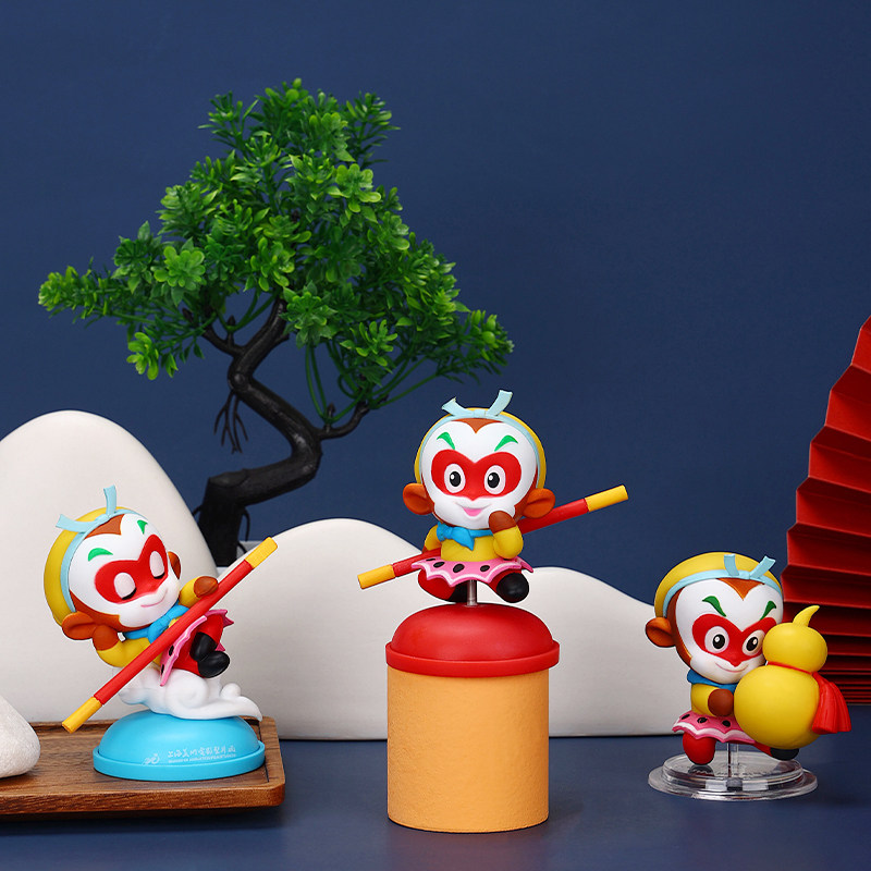 孙悟空手办上海美术电影制片厂公仔一套全套盲盒潮玩摆件玩具礼物